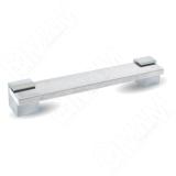 TRANSFORMER Ручка-скоба 160мм хром/алюминий матовый UA6604C00/160, фото 1