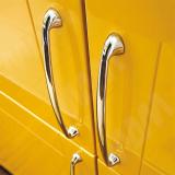 Ручка-скоба 128мм хром UN1304, фото 1