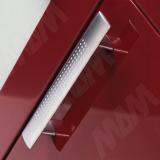 Ручка-скоба 128мм хром матовый UN4708/128, фото 1