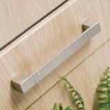 Ручка-скоба 192мм никель матовый UN4906/192, фото 1