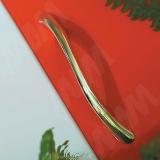 Ручка-скоба 128мм золото UN8303/128, фото 1