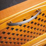 Ручка-скоба 128мм хром матовый UN8708/128, фото 1