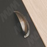 Ручка-раковина 64мм бронза полированная UP01AB, фото 1