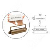 FRAME Ручка-раковина 96мм бронза состаренная UP12.096.G0035, фото 1