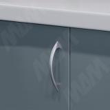 Ручка-скоба 96мм хром матовый US2708, фото 1