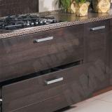 Ручка-рейлинг 96мм хром матовый UU2508/96, фото 1