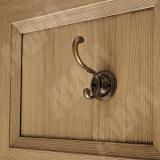 Крючок двухрожковый бронза состаренная WAP.804.000.00D1, фото 1