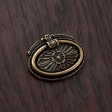 Ручка-капля 32мм бронза состаренная WBH.5248.032.00D1, фото 1