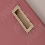 Ручка-раковина 96мм Timeless metal warm bronze WMN.552.096.002V, фото 3