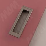 Ручка-раковина 96мм бронза alucover WMN.552.096.00G7, фото 3