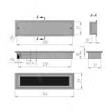 Ручка-раковина 128мм бронза состаренная WMN.552.128.00D1, фото 4