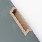 Ручка-раковина 128мм Timeless metal warm bronze WMN.554.128.002V, фото 3