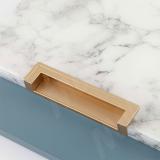 Ручка-раковина 128мм латунь WMN.554.128.006C, фото 3