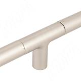 Ручка-рейлинг 1200мм никель матовый WMN.886.1200.6B6B, фото 2