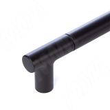 Ручка-рейлинг 160мм черный матовый WMN.886.160.N4N4, фото 1