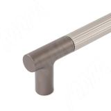 Ручка-рейлинг 900мм никель матовый/бронза alucover WMN.887.900.6BG7, фото 1