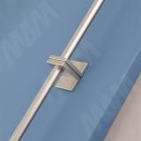 Ручка-рейлинг 900мм никель матовый WMN.906.900.6B6B, фото 3