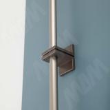 Ручка-рейлинг 900мм никель матовый/бронза alucover WMN.906.900.6BG7, фото 4