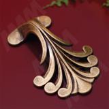 Ручка-кнопка 32мм бронза состаренная WPO.626.B32.00D1, фото 1