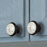 Ручка-кнопка D35мм бронза патинированная/керамика Watch WPO.77.01.Q1.000.B1, фото 1