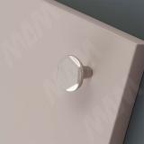 Ручка-кнопка D30мм никель матовый WPO.826.030.006B, фото 1