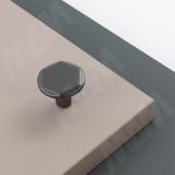 Ручка-кнопка графит D30мм WPO.826.030.00G9, фото 1