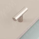 Ручка-кнопка никель матовый WPO.886.000.006B, фото 3