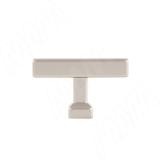 Ручка-кнопка никель матовый WPO.894.000.006B, фото 1