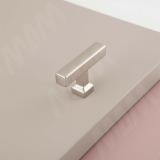 Ручка-кнопка никель матовый WPO.894.000.006B, фото 3