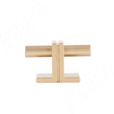 Ручка-кнопка 16мм латунь WPO.906.00T.6C6C, фото 1