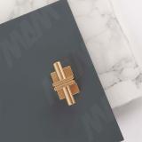 Ручка-кнопка 16мм латунь WPO.906.00T.6C6C, фото 3