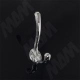 ZAMPA Крючок двухрожковый хром WR4504, фото 1