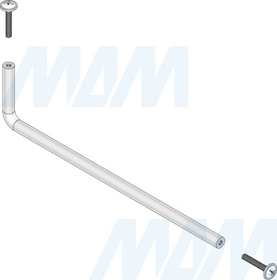 Схема сборки кронштейна для вешалки (артикул WG07)