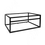 Металлокаркас-тумба подвесная 800x330x480мм для раковины, черный (RAL 9005,муар)