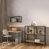 Набор на 1 дополнительную секцию к стеллажу 500х960х450 (отдельно стеллажом не является), черный (RAL 9005, муар) KIT.31.50x96x45.BLC, фото 1