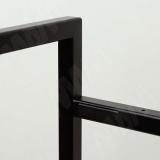 Металлокаркас-обувница 609x840x300мм, черный (RAL 9005, муар) MF.06.609x840x300.BLC, фото 1