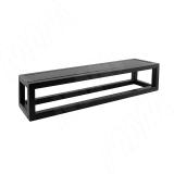 Металлокаркас-полки 570х120х120мм, черный (RAL 9005, муар) MF.21.570х120х120.BLC, фото 1