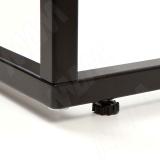 Металлокаркас-стол журнальный 600x600x450мм, черный (RAL 9005, муар) MF.22.600x600x450.BLC, фото 1