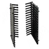 Держатель DVD и Blu-Ray с толкателем черный DVD/BR-15