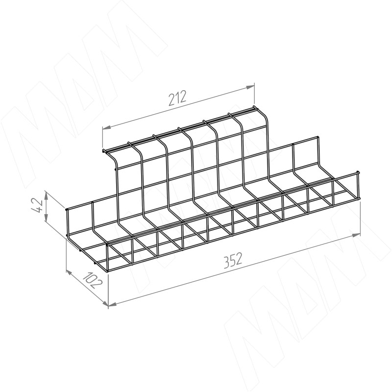 FILO Корзина для фиксации источников питания фото товара 3 - 2098.091