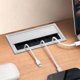 Заглушка кабель-канала, алюминиевая, 160х80 мм, серебро ALM-RC-160.AL, фото 2