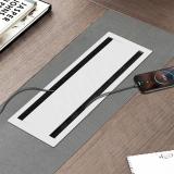 Заглушка кабель-канала, алюминиевая, двойная, 307х152 мм, белый DBO-TW-310.WH, фото 4