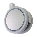 Опора двухколесная усиленная 75 мм (без стопора)