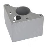 Опора декоративная Н60+18мм хром матовый ADJ10.060.AL