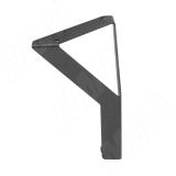 Опора декоративная Н150+10мм графит ADJ15.150.GR