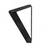 Опора декоративная Н150+10мм черный матовый ADJ16.150.BL