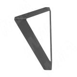 Опора декоративная Н150+10мм графит ADJ16.150.GR