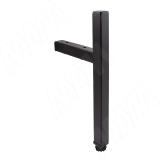 Опора декоративная Н180мм (20x20) черный матовый ADJ22.180.BLC