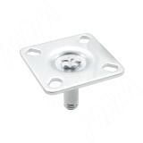 Площадка 47х47 мм для колесных опор BISMARK, DALLAS FIX15 PL