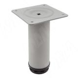 Опора декоративная D50мм, H150+25мм, хром матовый LEG50X150 MT